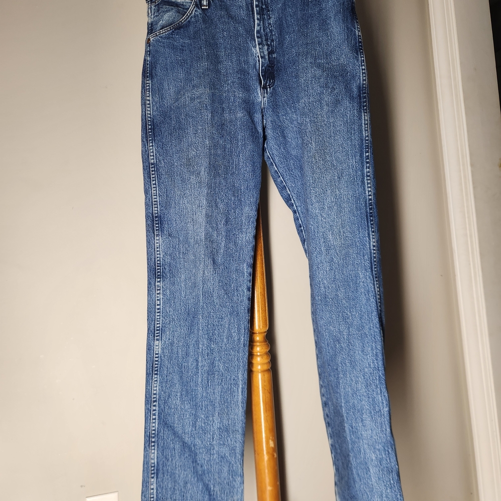 Vintage Wrangler 13MWZ Men’s Denim Jeans – 36x36 – Made in Mexico – Excellent